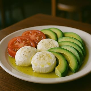 Avocado Caprese Salad